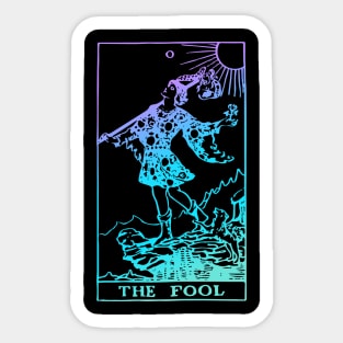 The Fool Tarot Card Sticker